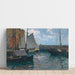 Reproduktion des Gemäldes Der Hafen von Camogli - Alfred Zoff