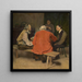 Das Mahl - Charles Mertens — gerahmtes Bild an der Wand