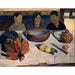Reproduktion des Gemäldes Das Mahl (oder Die Bananen) - Paul Gauguin