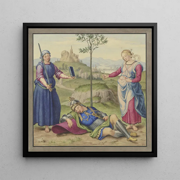 Le rêve des chevaliers - Johann David Passavant