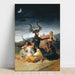 Reproduktion des Gemäldes Der Hexensabbat - Francisco de Goya