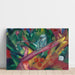 Reproduktion des Gemäldes Der Affe - Franz Marc