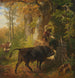 Der wilde Stier - Friedrich Voltz — Ansicht des Kunstwerks
