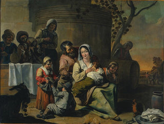 Le Nain family - Vintage Scene.webp