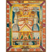 Reproduktion des Gemäldes Leantika, Grand Hôtel Géant, am Lion-See; Indien - Adolf Wolifli
