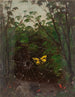 Schmetterling in einem Spinnennetz - Lemuel Maynard Wiles — Ansicht des Kunstwerks