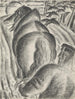 Bauern-Gemälde mit Pflug und Zugpferd - Leo Gestel — Ansicht des Kunstwerks