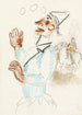 Clown und Reiter auf dem Pferd - Leo Gestel — Ansicht des Kunstwerks