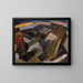 Landschaft - Leo Gestel — gerahmtes Bild an der Wand