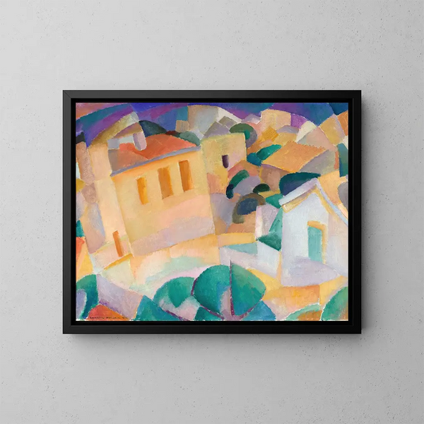 Terreno à Majorque - Leo Gestel — gerahmtes Bild an der Wand