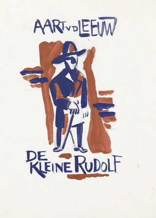 Leo Gestel - Ontwerp voor boekband van De Kleine Rudolf door Aart van der Leeuw.webp