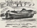 Skizzenblatt mit einem Schiff und einem Mann an Bord - Leo Gestel — Ansicht des Kunstwerks