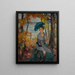 Anticipation - Leo Putz — gerahmtes Bild an der Wand
