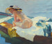 In dem Kanu - Leo Putz — Ansicht des Kunstwerks