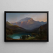 Mont Pyszna mit dem Smreczyny-See im Kościeliska-Tal, Tatra - Leon Dembowski — gerahmtes Bild an der Wand