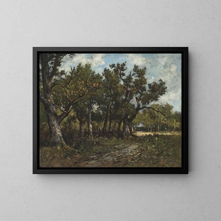 Leon Richet - Near Barbizon by a farm.webp