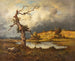 Gewitter in der Nähe von Fontainebleau - Léon Richet — Ansicht des Kunstwerks