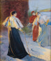 Eine Partie Croquet - Leon Wyczółkowski — Ansicht des Kunstwerks