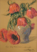 Mohnblumen in einer Vase - Leon Wyczółkowski — Ansicht des Kunstwerks