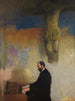 Portrait de Feliks Jasieński à l'orgue - Leon Wyczółkowski — Ansicht des Kunstwerks
