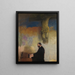 Portrait de Feliks Jasieński à l'orgue - Leon Wyczółkowski — gerahmtes Bild an der Wand