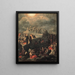 Glorifizierung des Heiligen Kreuzes - Leonaert Bramer — gerahmtes Bild an der Wand