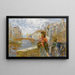Kanal von Venedig - Leonardo Bazzaro — gerahmtes Bild an der Wand