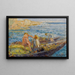 Rückkehr des Gartens Chioggia - Leonardo Bazzaro — gerahmtes Bild an der Wand