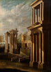 Vue extérieure de bâtiments - Leonardo Coccorante — Ansicht des Kunstwerks