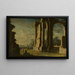 Meeresbucht - Leonardo Coccorante — gerahmtes Bild an der Wand