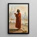 Die Gebet - Leonardo de Mango — gerahmtes Bild an der Wand