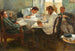 Die Nacht vor der Prüfung - Leonid Pasternak — Ansicht des Kunstwerks