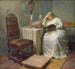 Léonora Christina à Blåtrn - Kristian Zahrtmann — Ansicht des Kunstwerks