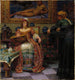 Leonora Kristina und Dina Vijnhofvers - Kristian Zahrtmann — Ansicht des Kunstwerks
