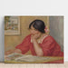 Reproduktion des Gemäldes Léontine Lisant - Pierre-Auguste Renoir