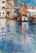 Eine sonnige Tag im alten Hafen - Leontine von Littrow — Ansicht des Kunstwerks