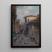 Rue de village du sud - Leontine von Littrow — gerahmtes Bild an der Wand