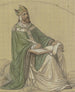 Saint Augustin sitzend und schreibend in einem Buch - Leopold Bode — Ansicht des Kunstwerks
