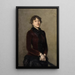 Chiara D'Allaman - Leopold Carl Müller — gerahmtes Bild an der Wand