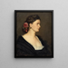 Louise Miller - Leopold Carl Müller — gerahmtes Bild an der Wand