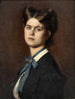 Marie Müller, die Schwester des Künstlers - Leopold Carl Müller — Ansicht des Kunstwerks