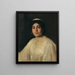 Portrait einer ägyptischen Frau - Leopold Carl Müller — gerahmtes Bild an der Wand