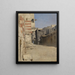 Rue Birket el Kherum am Kairo - Leopold Carl Müller — gerahmtes Bild an der Wand