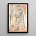 eines Soldaten der polnischen Legionen, der Schützengräben aushebt - Leopold Gottlieb — gerahmtes Bild an der Wand