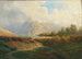 Stadt im Norden Italiens am Seeufer mit Schafherde und Hirte im Vordergrund - Leopold Heinrich Vöscher — Ansicht des Kunstwerks