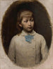 Portrait de Zosia Kraszewska 1863 - Leopold Horowitz — gerahmtes Bild an der Wand