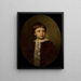 Portrait eines Jungen - Leopold Horowitz — gerahmtes Bild an der Wand