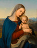 Madonna ma joue - Leopold Kupelwieser — Ansicht des Kunstwerks