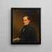 Magistratsrat Léopold Stöger - Leopold Kupelwieser — gerahmtes Bild an der Wand