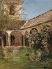 Garten mit Blumen des Klosters - Leopold Munsch — Ansicht des Kunstwerks